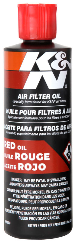 Filter Oil; 8 Oz Squeeze Bottle